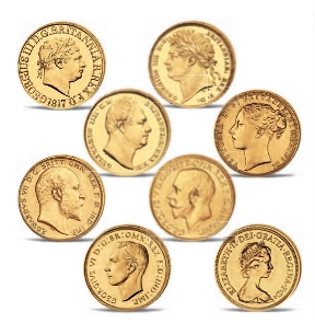 Gold-Sovereigns 
